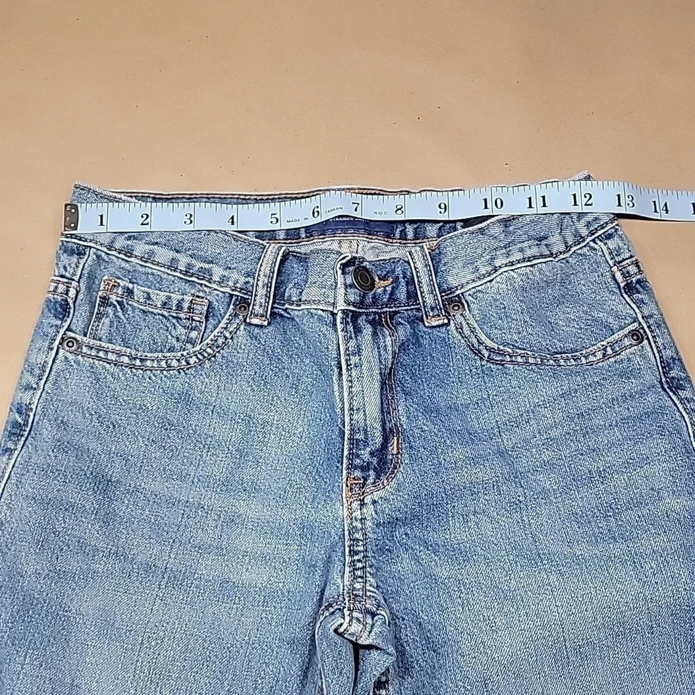 Old Navy, Size 12 Standard, Med Wash, Straight Leg Jeans, Excellent Used Cond.
